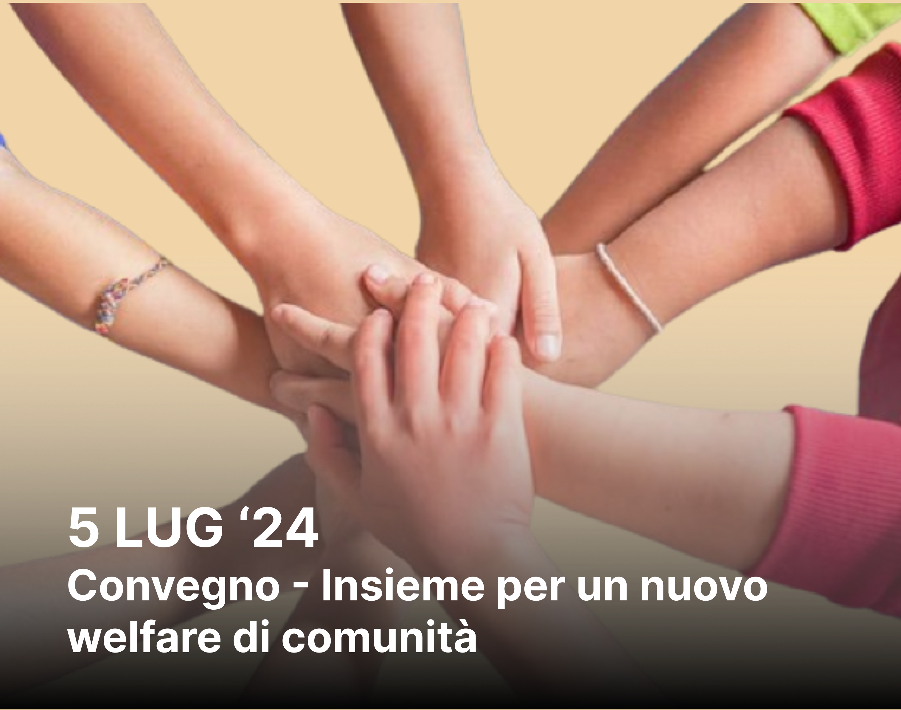 Insieme per un nuovo welfare di comunità