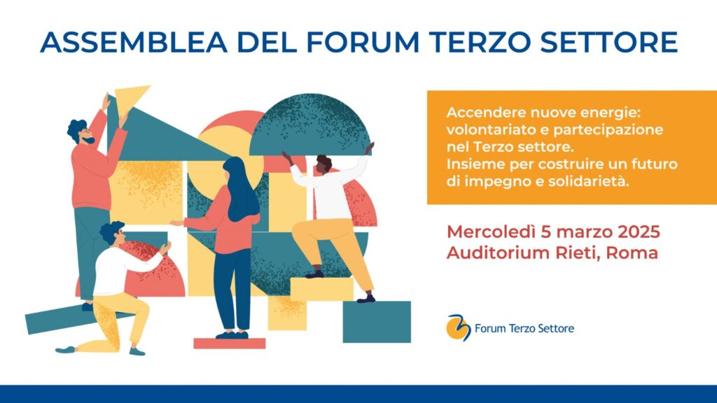 Assemblea del forum del Terzo Settore