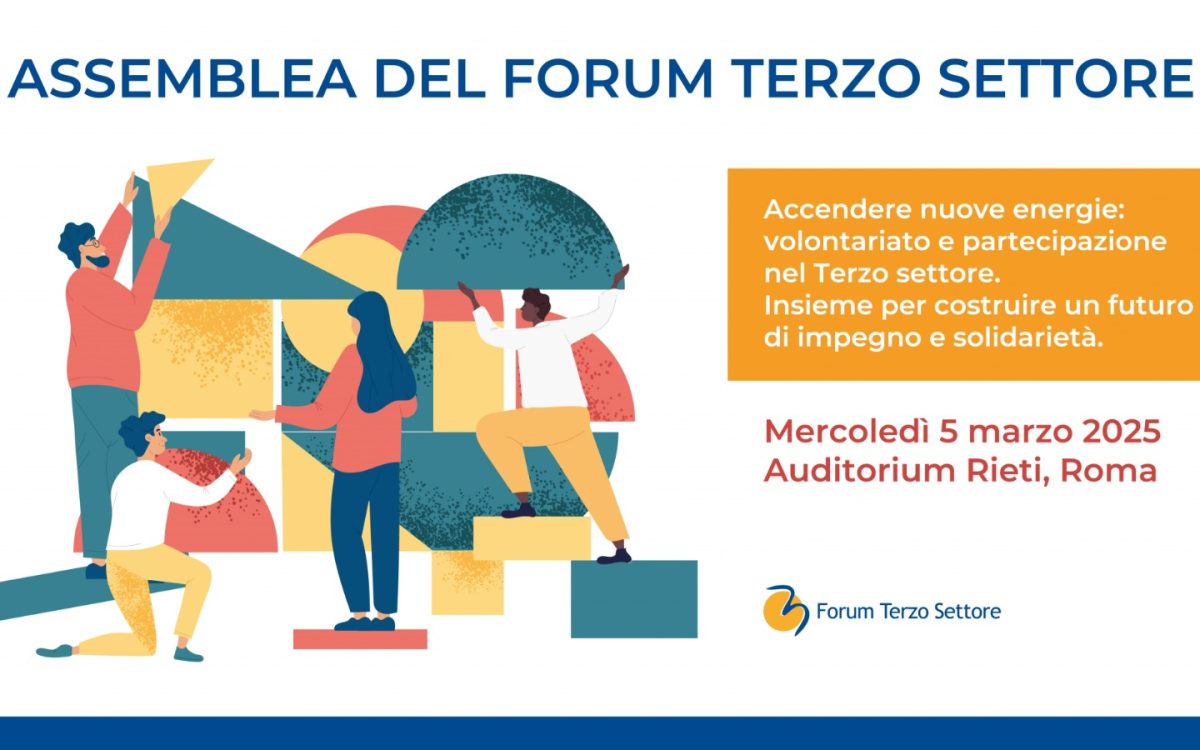 Assemblea del forum del Terzo Settore